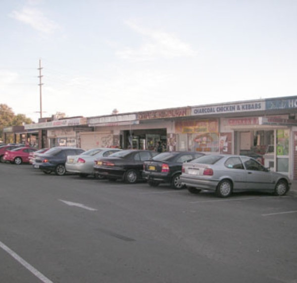 Commercial buildings in Lurnea, NSW
