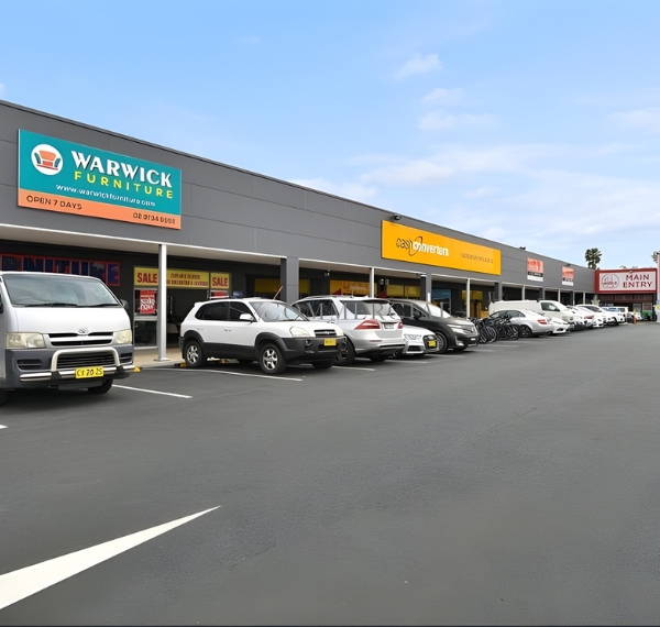 Commercial buildings in Warwick Farm, NSW
